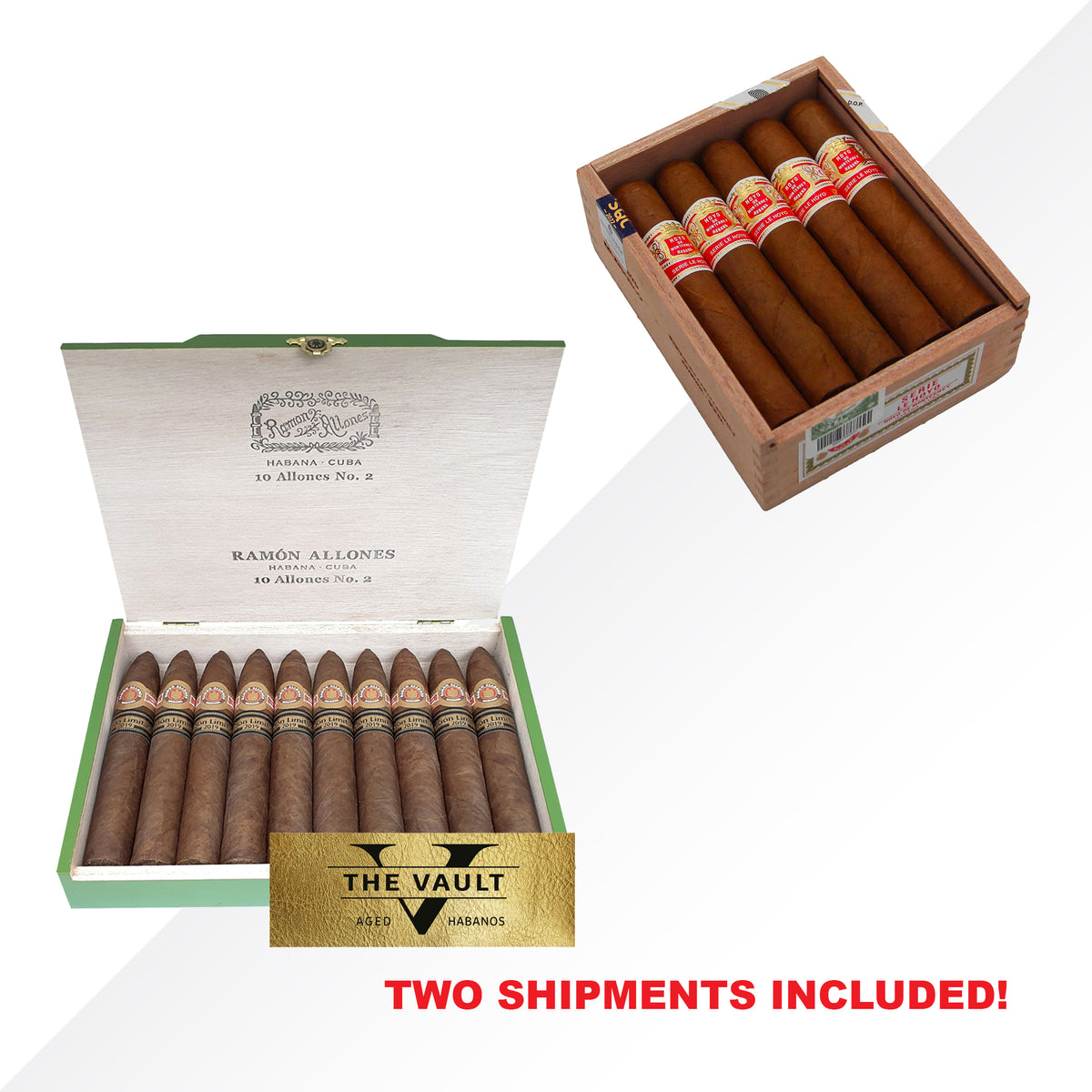 Ramon Allones No.2 THE VAULT + Hoyo de Rio Seco 10 piezas