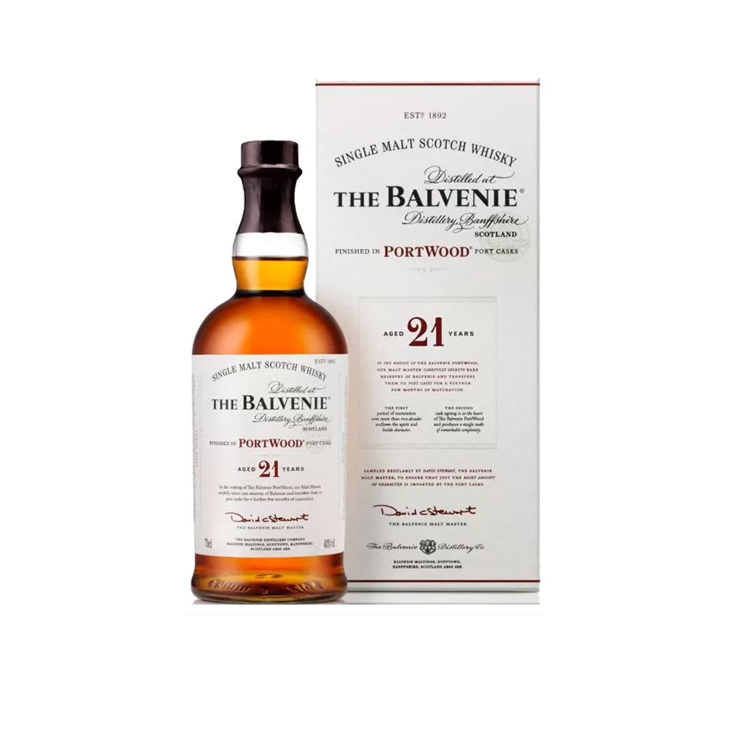 Whisky escocés de malta single PortWood de 21 años