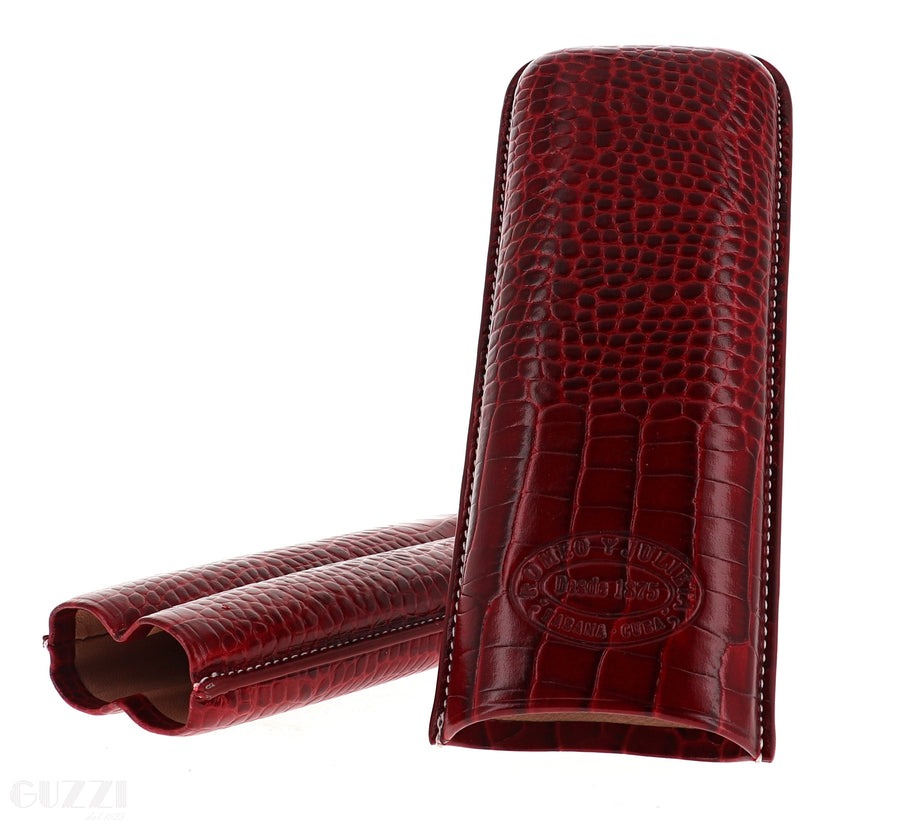 Estuche de cuero para puros Romeo y Julieta