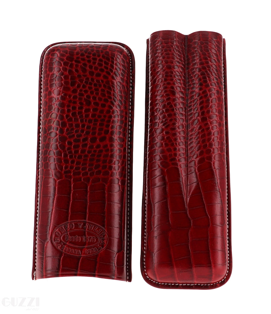 Estuche de cuero para puros Romeo y Julieta