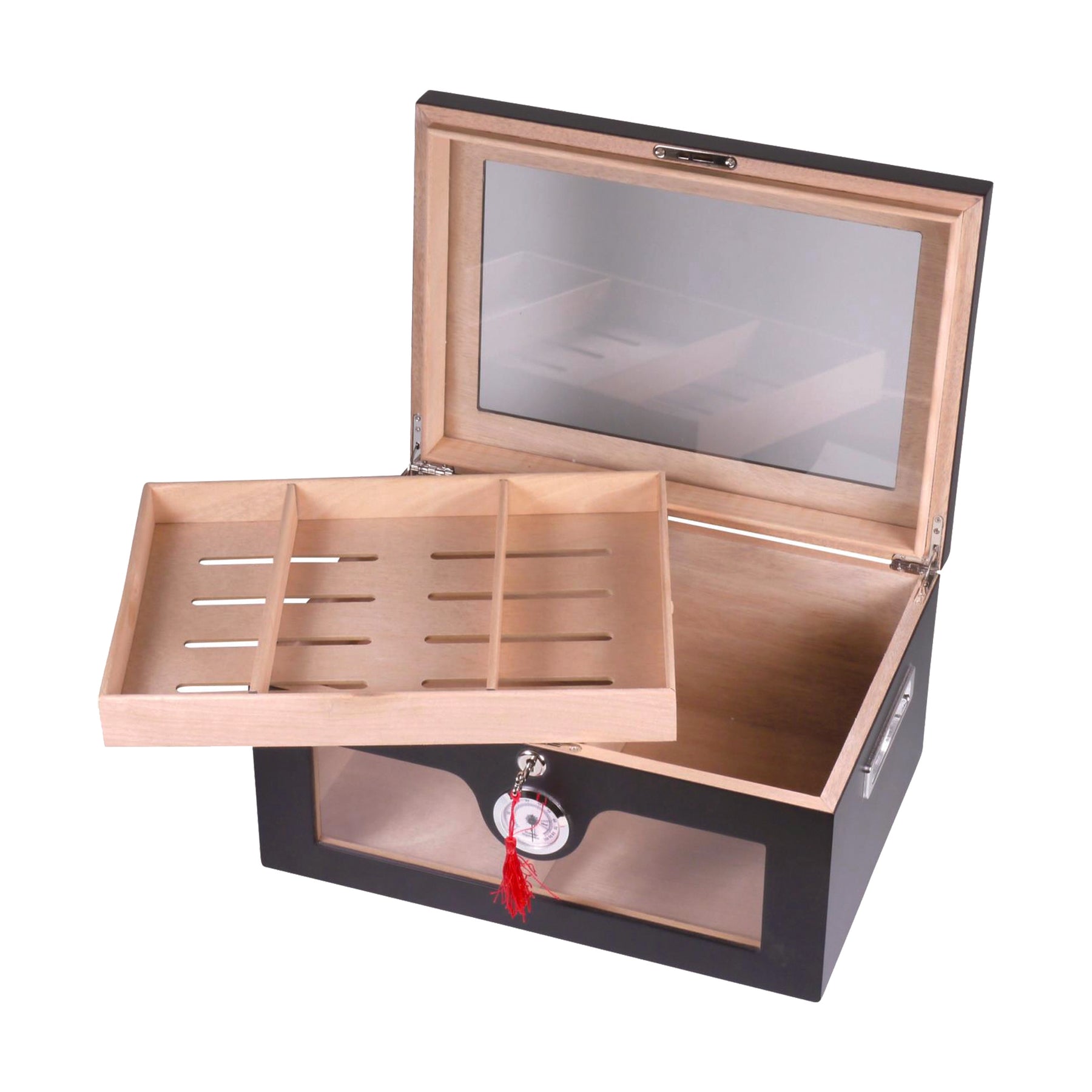 Humidor negro mate