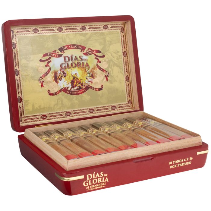 Días de Gloria Toro prensado en caja